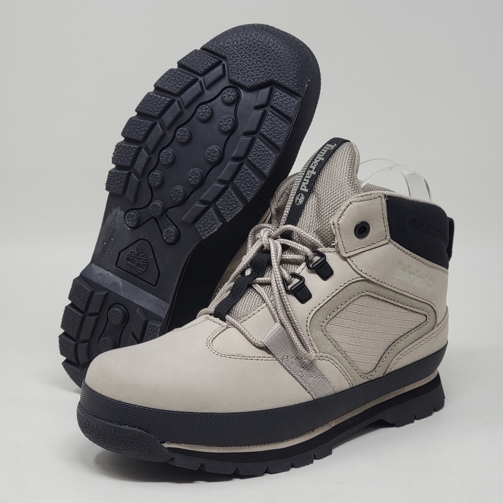 Timberland Euro Hiker MID Light Taupe Hiking Boots TBA6647 Boys Size 5 New